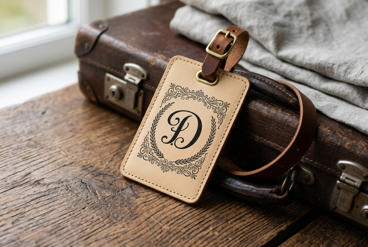 Monogram M Luggage Tag